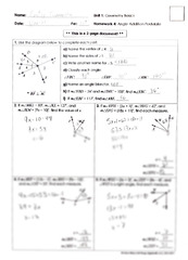 Congruent Triangles Notes and Worksheets - Lindsay Bowden ...