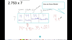 Multiplying Decimals Using an Area Model - Worksheets Library