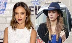 Jessica Alba debuts new shorter haircut at Hollywood Stands Up To ...