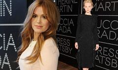 Isla Fisher, 37, upstages leading lady Carey Mulligan, 27, at the ...