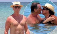 Pierce Brosnan and wife Keely Shaye Smith share an affectionate ...