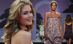 London Fashion Week: Victoria's Secret Angel Doutzen Kroes ...