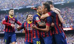 Barcelona 2 Real Madrid 1 - match report: Neymar the star of the ...