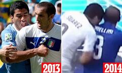 Giorgio Chiellini (Luis Suárez)