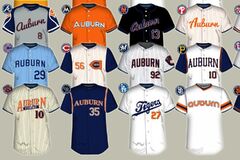 Auburn Tigers Baseball (Auburn Baseball Concept Jersey)