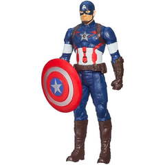 Marvel Avengers Age of Ultron Titan Hero Tech Captain America (Hasbro Avengers Captain America Action Figure)