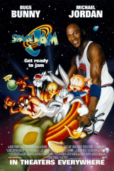 Mcs Space Jam Michael Jordan Bugs Bunny Glossy Finish Movie