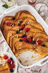 Baked Brioche French Toast Casserole | Emma Duckworth Bakes