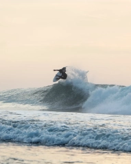 Surfing in Indonesia 