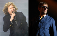 Watch Damon Albarn join Beck on stage to cover Gorillaz' 'The ...