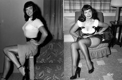 Bettie Page: Vintage photos of the "Queen of Pinups", 1950s - Rare ...