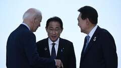 Biden Hosts Historic First Summit with South Korea and Japan