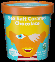 Coconut Bliss Frozen Dessert Sea Salt Caramel Chocolate (Cosmic Bliss Organic Chocolate Euphoria Ice Cream)