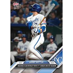 MLB 2022 NOW Baseball Bobby Witt Jr. Exclusive #510 (Bobby Witt Jr.)