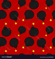 Bombs on white background Royalty Vector