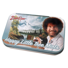 Bob Ross Happy Little Tree Mints (Bob Ross) (Bob Ross Mints Happy Little Tree Candy Collectible Tin Mints)