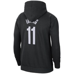 Men's Nike Kyrie Irving Black Brooklyn Nets 2020/21 Earned Edition Name & Number Pullover Hoodie (Brooklyn Nets Kyrie Irving)