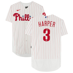 Bryce Harper White Philadelphia Phillies Autographed Nike ...