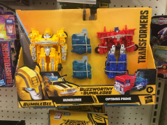 Transformers Studio Series Buzzworthy Bumblebee Optimus Prime TF (Transformers Buzzworthy Bumblebee Transformers: Bumblebee Energon Escape 2pk (Target Exclusive))