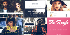 16 website templates for musicians and bands - Music Industry Weekly