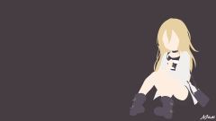 Anime Bag Blonde Boots Girl Long Hair Minimalist Rachel Gardner ...
