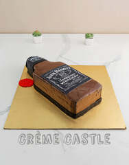 Whiskey Theme Cake | Cake Designs Noida & Gurgaon - Creme Castle