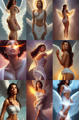 eva longoria as a heavenly angel, anatomy, bathing in | Stable ...