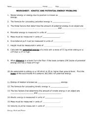 SOLUTION: Work and energy worksheets 1 - Studypool - Worksheets Library