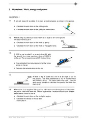 SOLUTION: Work energy power worksheet - Studypool - Worksheets Library