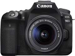 Canon EF-S 18–55mm lens (Canon EOS 90D Dslr Camera with 18-135mm Lens)