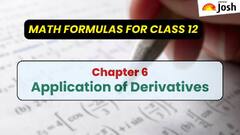 Application of Derivatives