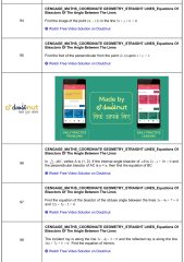 PPT - Cengage Maths Solutions Straight Lines - Coordinate Geometry ...