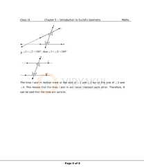 Class 9th Math Introduction to Euclid's Geometry NCERT Solution ...