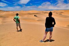 Reisebericht zu unserer Namibia Reise | Abendsonne Afrika