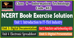 Class 9 Information Technology 402 (National Council of Educational Research and Training)