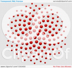 Clipart 3d Red Spiral Fibonacci Golden Ratio Mathematics Dot ...