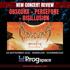 Obscura - Persefone - Disillusion - Live at Doornroosje, Nijmegen ...