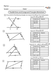 Congruent Triangles Notes and Worksheets - Lindsay Bowden ...