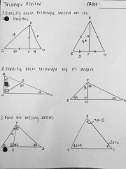 Congruent Triangles Proofs Worksheet