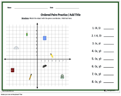 Free Coordinate Plane Worksheet: Easy Graphing - Worksheets Library