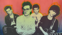 Andy Rourke (YOLANCH Music The Smiths Nostalgic Rock Band Vintage Singer Bedroom Sports Landscape Office Room)