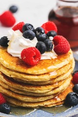 Almond Flour Protein Pancakes (Flapjacked Protein Pancake Baking Mix)