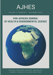 Pan-African Journal of Health and Environmental Science