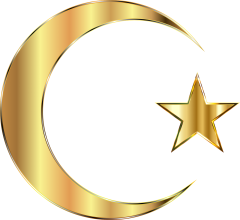 Crescent Moon and Star (Golden Crescent Star)