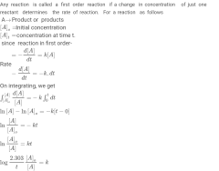 Derive an integrated rate equation for rate constant of a zero order