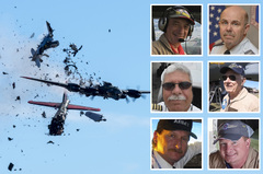 All six crewmen identified in fatal collision at Dallas airshow