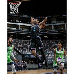 De'aaron Fox Sacramento Kings Unsigned Dunk vs Minnesota Timberwolves