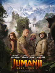 Jumanji: The Next Level, Kevin Hart, Dwayne Johnson, adventure ...