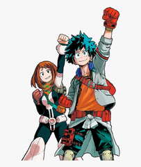 My Hero Academia (My Hero Academia: Izuku Midoriya and Uraraka Ochako)