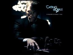 Casino Royale James Bond 007 Daniel Craig Vintage Classic Movie (casino royale teaser ) (Casino Royale)